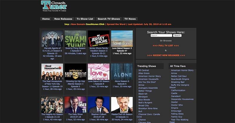 massa beneden Taille CouchTuner Alternatives: 10 Sites Like CouchTuner for Free TV Shows