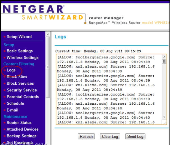 use-router-to-monitor-website