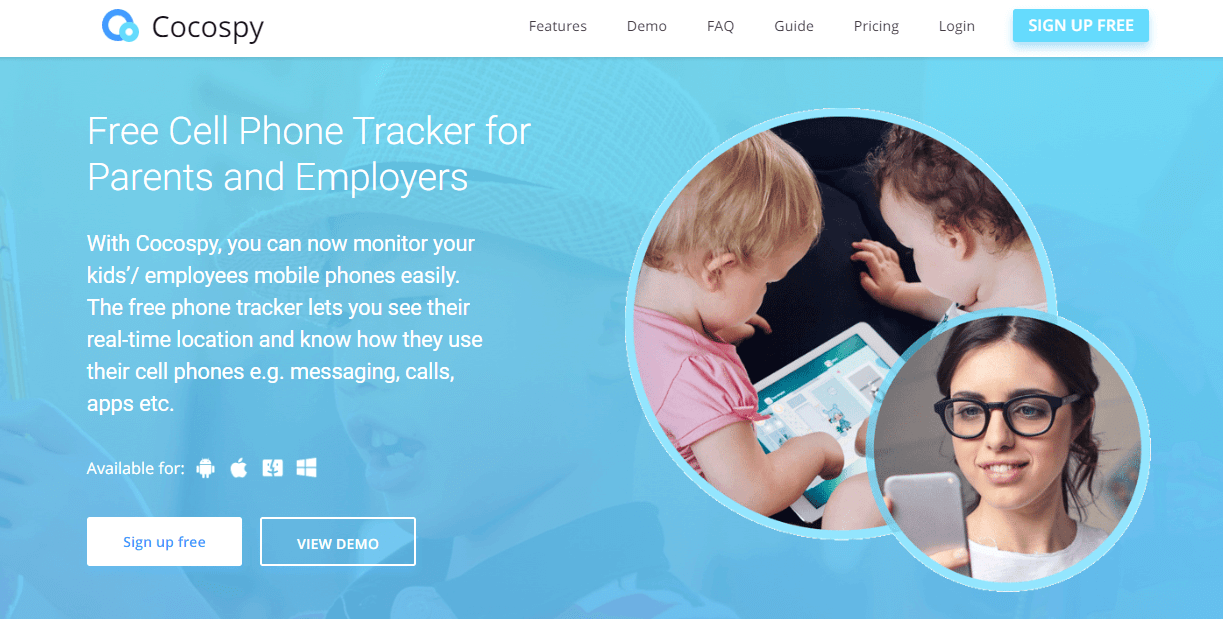 cocospy cell phone tracker