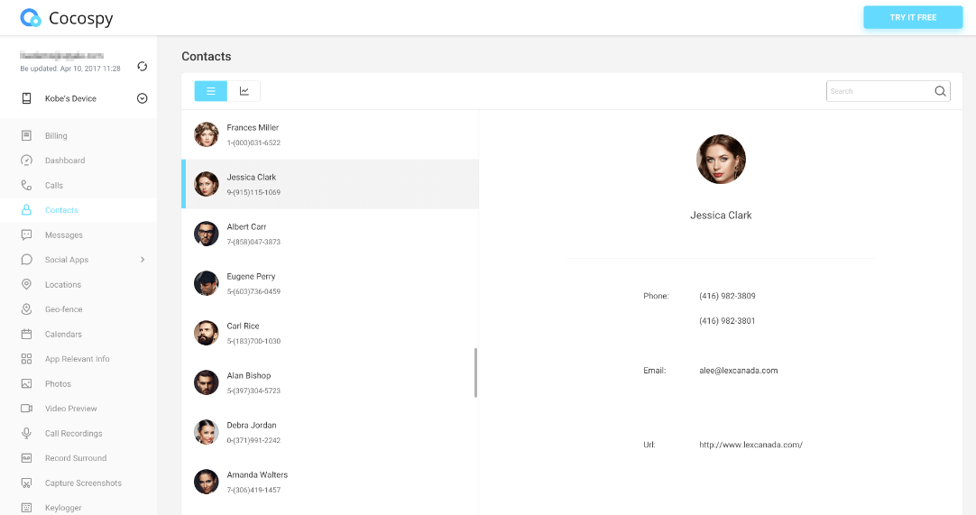 view-contacts